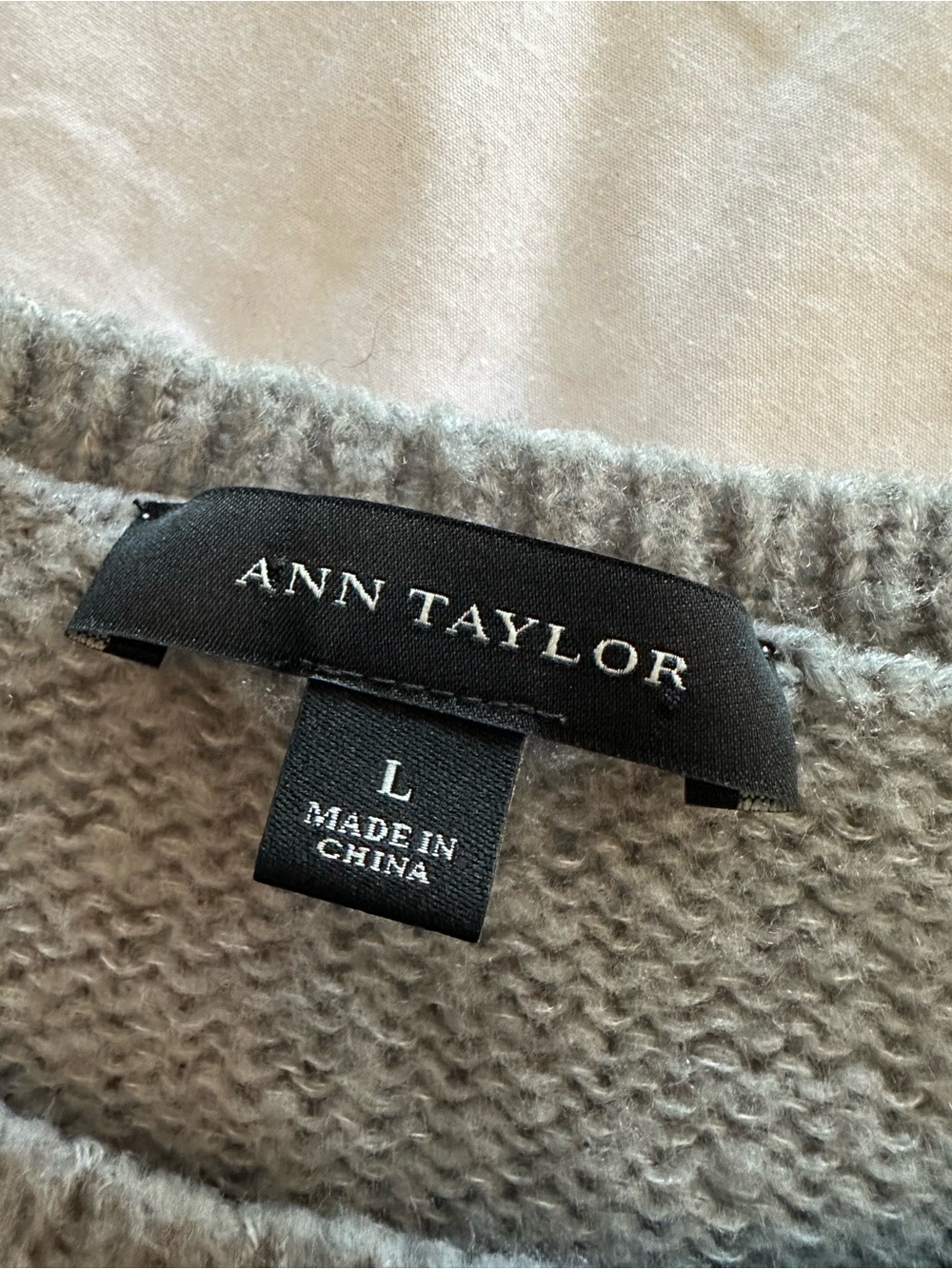 Ann Taylor Embellished Crewneck Sweater size large - Picture 7 of 13
